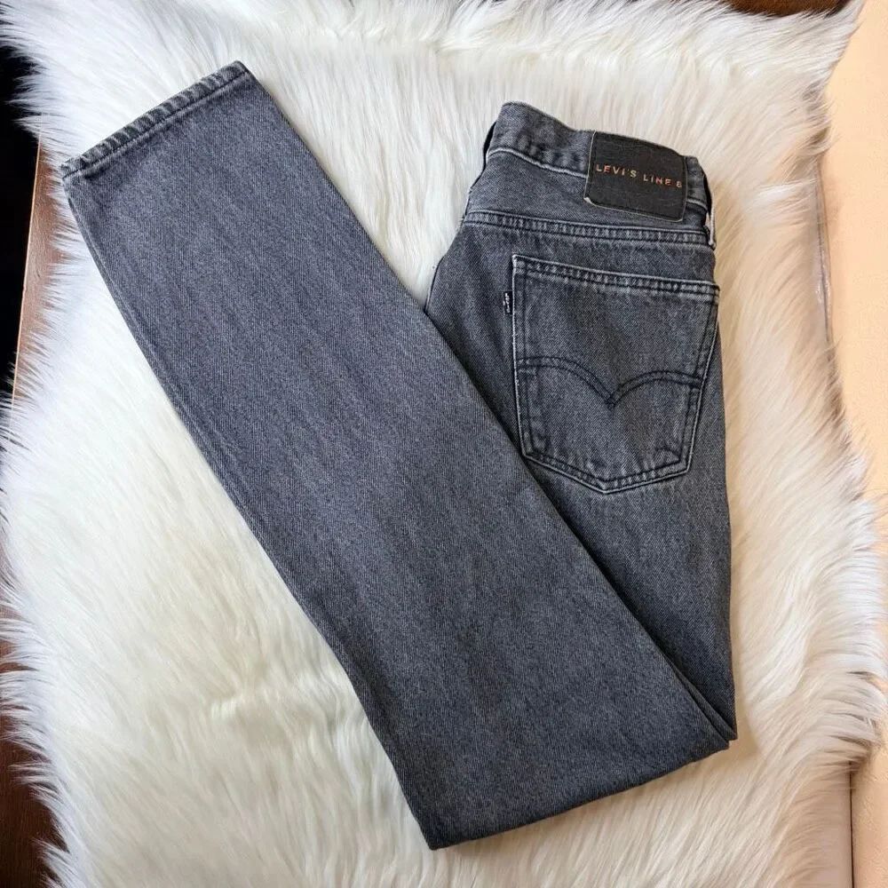 Levi’s Line 8 Black Wash Jeans Size 27